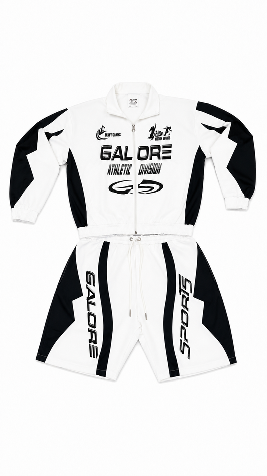 Black & White Windbreaker Set